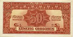 50 Groschen Rückseite