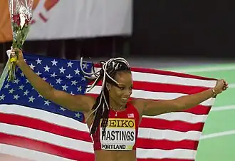 Natasha Hastings belegte Rang&nbsp;vier