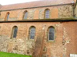 Nordseite des Langhauses