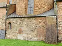 Reste alter Eingänge unter der Nordkonche