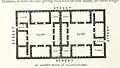 Plan eines Inka-Häuserblocks von Ephraim Squier in Peru: Incidents of Travel and Exploration in the Land of the Incas. (1877)