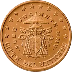 5 Cent Vatikan 2. Serie