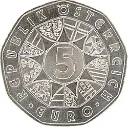 5 Euro Wertseite (2002)
