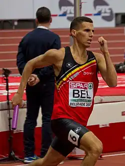 Kévin Borlée – im zweiten Halbfinale nicht im&nbsp;Ziel