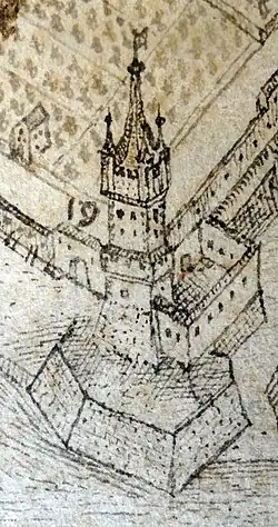 Neuturm nach Hamman um 1631[14]