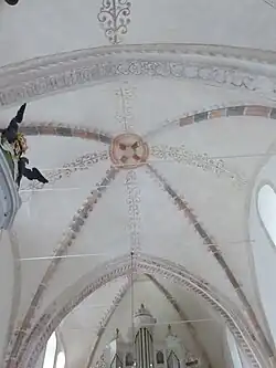 Gewölbe von Mitteljoch und Westjoch