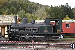 Dampflokomotive E&nbsp;3/3 Nr.&nbsp;10 des DVZO, ehemals Nr.&nbsp;8476 der SBB