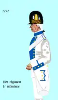89e régiment d’infanterie de ligne 1792 bis 1794