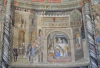 A = Geburt der Jungfrau Maria