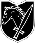 Wappen der 8. SS-Kavallerie-Division „Florian Geyer“