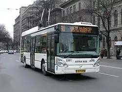 Oberleitungsbus Irisbus Astra Citelis in Bukarest