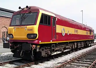 “Class&nbsp;92” der EWS, genannt “Victor&nbsp;Hugo”