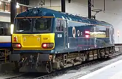 Britische Klasse 92 von Caledonian Sleeper