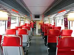 Komfortzone in einem 4023 der ÖBB (modernisiert)