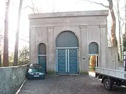 Haus Witte, heute Villa Jako, Portal (1922, 1927)