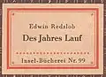 1943 – Edwin Redslob: Des Jahres Lauf (99/3)