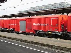 MTF&nbsp;17 mit AOC Gerätewagen