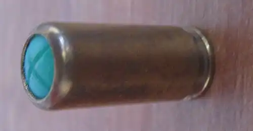 9 mm P.A.K. mit blauer Abschlusskappe