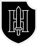 Truppenkennzeichen der 9. SS-Panzer-Division „Hohenstaufen“