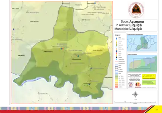 Der Suco Açumanu liegt im Südosten des Verwaltungsamts Liquiçá.