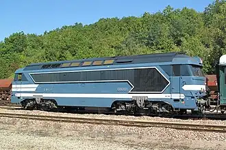 In die ursprüngliche Lackierung zurückversetzte A1AA1A 68081 in Longueville, 2010