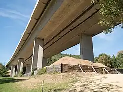 Untersicht der Brücke