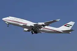 Boeing 747-400 der Dubai Royal Air Wing