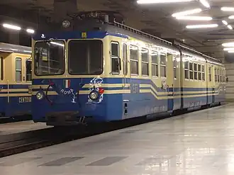 Der SSIF ABe 8/8 Nr. 21 in Locarno