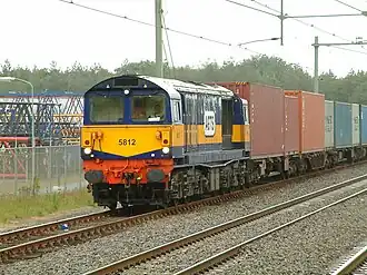 Class 58-Lokomotive im Einsatz für ACTS in den Niederlanden