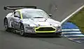 Der Aston Martin V8 Vantage von Hexis AMR in der FIA-GT-Meisterschaft 2009.
