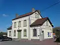 Bahnhof Anvin an der Bahnstrecke von Saint-Pol-sur-Ternoise nach Étaples