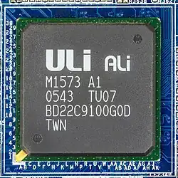 ALi / Uli M1535 Southbridge mit sowohl ALi als ULi Logo