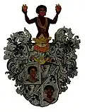 Wappen derer von Mor zu Sunnegg und Morberg, 1668
