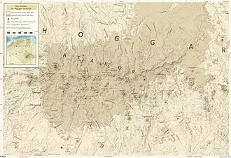 Der Atakor, die höchste Region des Ahaggar-Gebirges