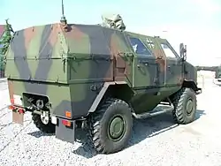 ATF Dingo – Heckansicht