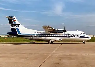 ATR 42-300 der RFG – Regionalflug