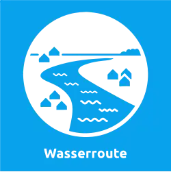 Piktogramm der Wasserroute