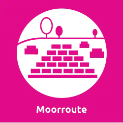 Piktogramm der Themenroute Moorroute