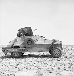 Britischer Marmon-Herrington Armoured Car, Libyen 1941