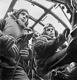 Piloten eines Vickers Wellington (1941)