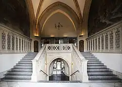 Innenansicht des Treppenhauses