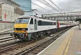 Britische Klasse 90 von Greater Anglia