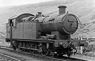 6685 im Aberbeeg Locomotive Depot, April 1951