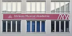 Fassade der AMA in München, 2018
