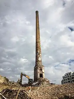 Abriss des Böhmischen Brauhauses in Berlin, 2015