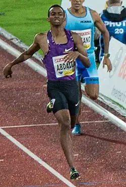 Abubaker Haydar Abdalla Rang acht in&nbsp;1:48,87&nbsp;min
