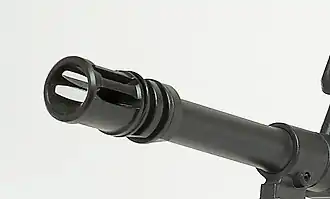 Kombination aus Kompensator und Mündungsfeuerdämpfer