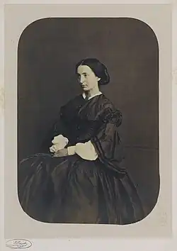 Adele Hugo auf Guernsey, 1862