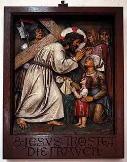Station 8: Jesus tröstet die Frauen
