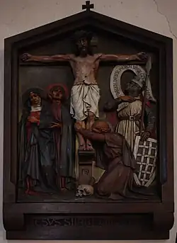 Station 12: Jesus stirbt am Kreuz